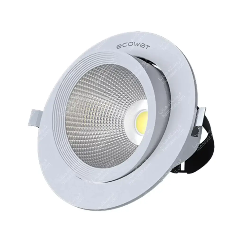 چراغ توکار فکی ۳۵ وات COB LED اکووات